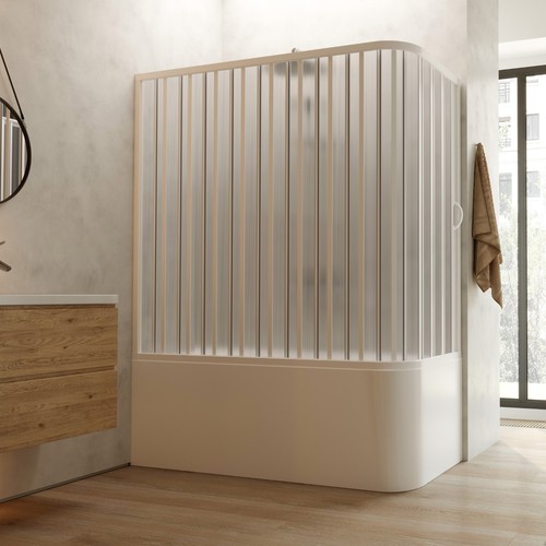 Paroi pare baignoire douche - pare-baignoire,
