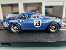 SCX rare Alpine A110 avec Lumières neuve(Scalextric, Carrera Évolution, Ninco..)