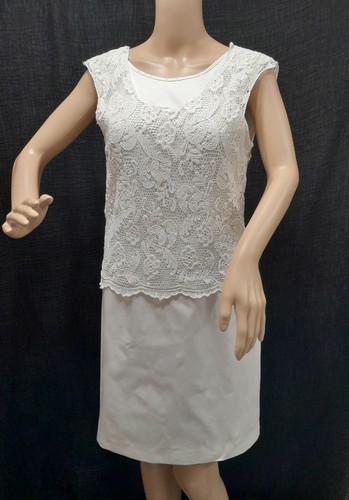 Rbf14 robe blanche dentelle - rbf14/,