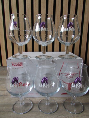 Lot verres bière - de, 6