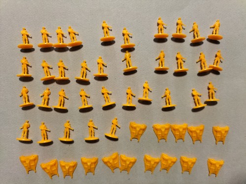 Armee jaune rebelles - jaune,