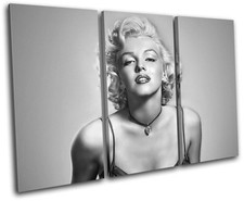 Marylin Monroe Movie Greats TREBLE TOILE murale ART Photo Print