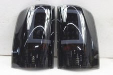 BLK Smoke FITS 2007-2013 GMC Sierra 1500 2500HD 3500HD LED Tube Tail Lights