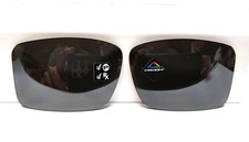 Oakley HELIOSTAT Black Prizm P Polarized Sil Flash Mirror Lenses Size 61-16 ok64