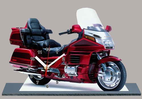 Horloge moto miniature honda - moto, miniature,