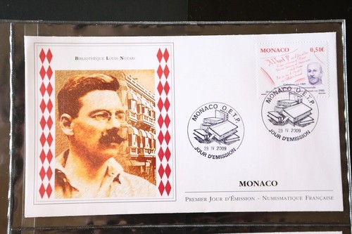 Enveloppe premier jour monaco - premier,