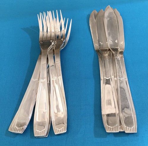Fish cutlery christofle - cutlery,