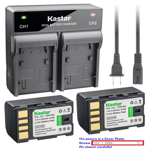 Kastar battery rapid - battery, charger