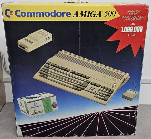 Commodore amiga 500 double - amiga,