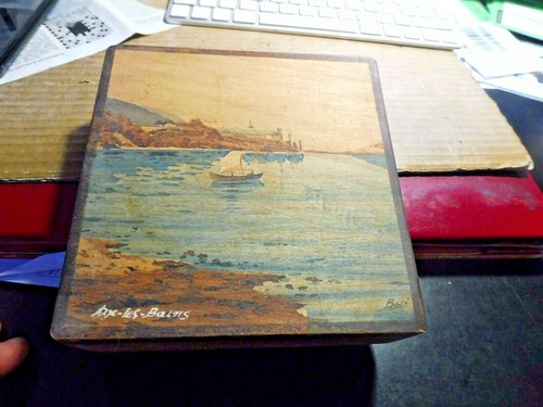 Cigar box other painted - cigar,