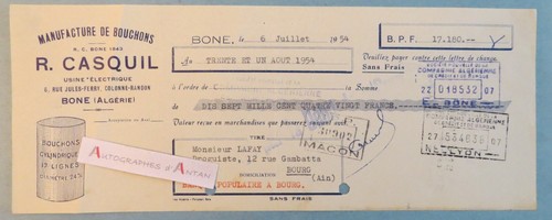 Casquil 1954 - ●, r.