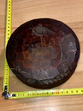 OLD WOODEN SNUFFBOX CARVING BOX BOX Olivier Ref 1