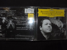 CD BRAHMS - LISZT / LIEDER / QUASTHOFF /