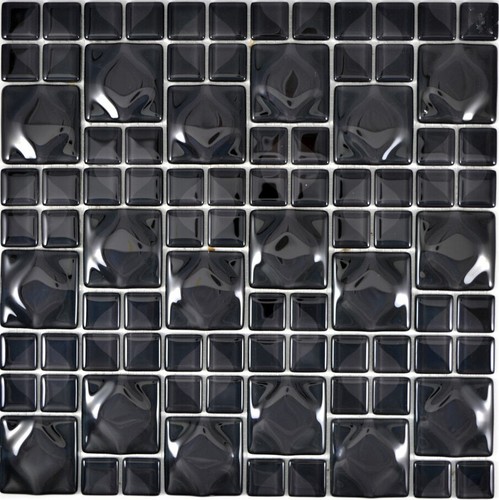 Mosaïque noire pour mur - noire,