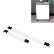 1 Paire De Supports à Roulettes Mobiles Pour Machine à Laver Et Réfrigérateur Ca