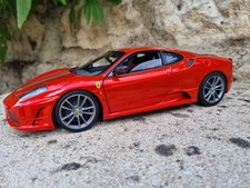 7& RARE Ferrari F 430 Scuderia rouge métallic 1/18 Hot wheels Elite