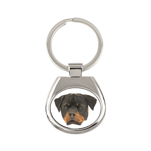 Rottweiler porte clés - rottweiler,