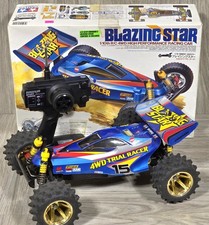 Tamiya Blazing Star RC 4WD High Performance Racing Car w/Extras Vintage 1997