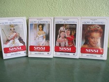 VHS Collection SISSI N° 1, 2, 3 et   4 . René Chateau Vidéo