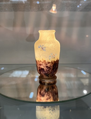 Vase daum nancy - à, décor