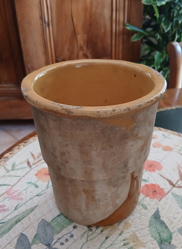 Ancien pot terre cuite - en,