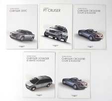 CHRYSLER - Chrysler Cruiser Brochures - Voyager etc - 8 Chrylser Brochures