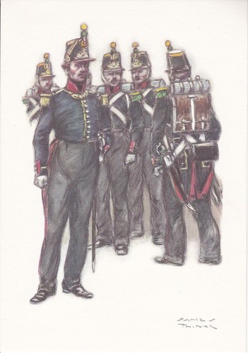 Carte militaire uniforme belge - carte,