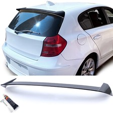 Spoiler de Toit Spoiler Noir Brillant pour BMW 1er E81 E87 à Partir De 2004-2012