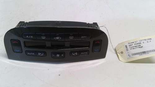 Commande chauffage peugeot 607 - commande,