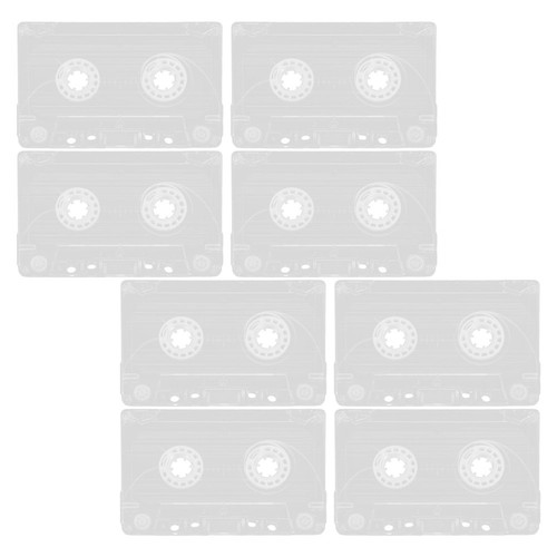 Pcs cassettes audio vierges - 8,