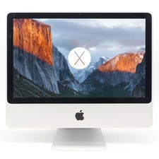 APPLE iMAC 20" EARLY 2008 1GB 120GB SSD A1224 ALL IN ONE AIO EL CAPTAIN DVD-RW