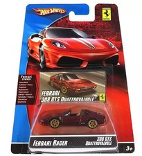 Minicar 1/64 FERRARI 308 GTS QUATTROVALVOLE (Wine Red x Black) "Hot Wheels