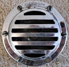 Ancien klaxon chromé KM4 pour