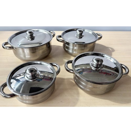 Lot marmites robustes - 4,