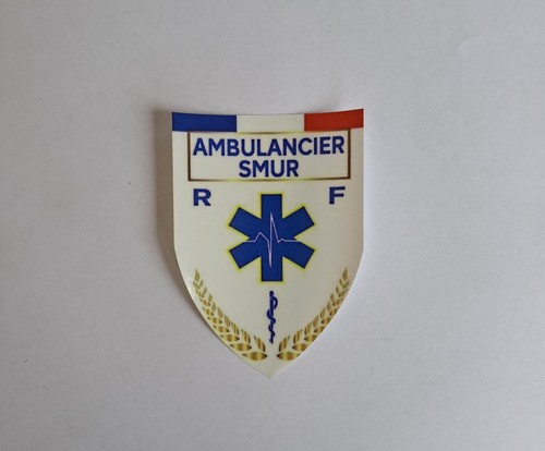 Stickers ambulancier smur - ambulancier,