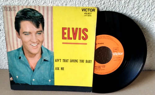 45t elvis presley aint - elvis, "aint
