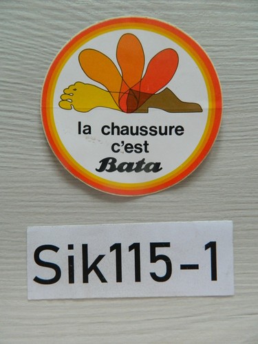 Autocollant chaussure est - la,