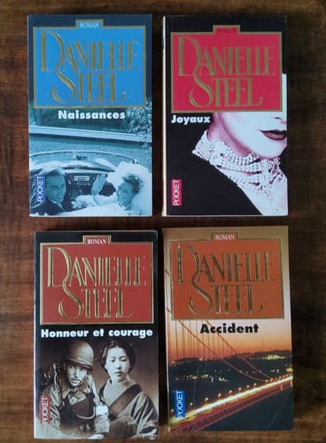 Lot livres danielle - -,