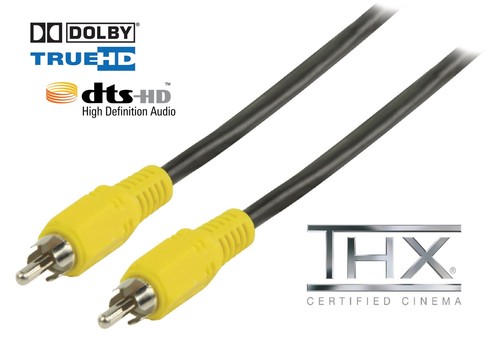 Cable coaxial audio numerique - coaxial,