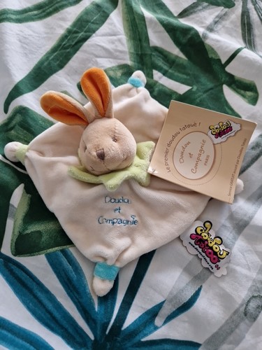 Doudou compagnie lapin - et,