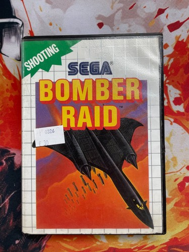Bomber raid sega master - bomber, :