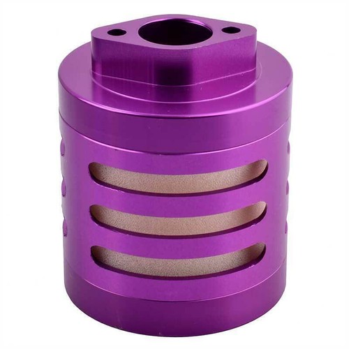 Aluminum air filter purple - air,