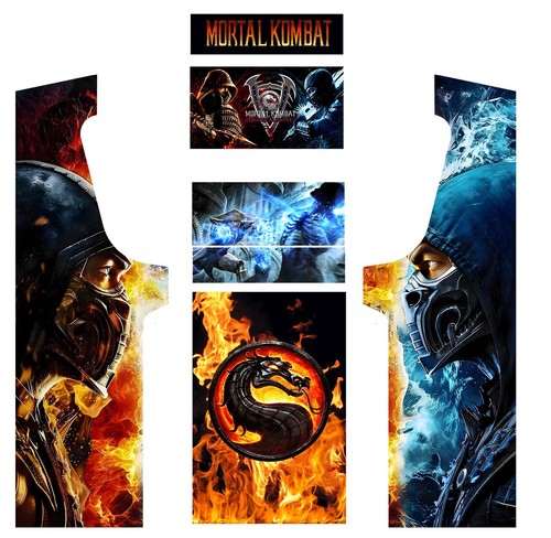 Stickers mortal kombat pour - mortal,
