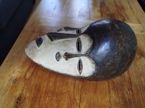 Masque africain lega - africain,