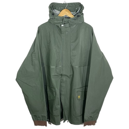 Veste marin ciré vert foncé - ciré,