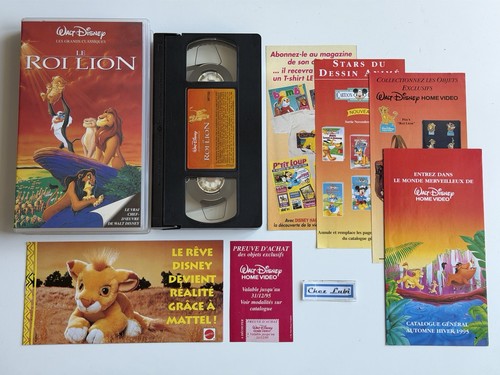 Roi lion cassette vhs - le,