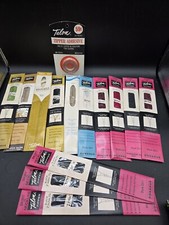 13 Zippers Talon Nylon Mixed Lot 7" 9" 12" 20" 22. Black Wine Beige Apple Green 