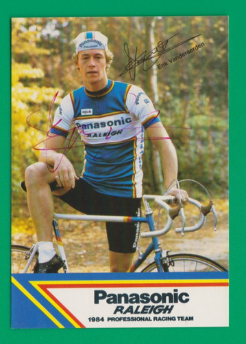 Cyclisme carte cycliste erik - carte,