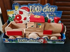 Jouet Train en bois Loco Choco