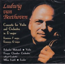 Ludwig van Beethoven. Concerto pour violon et Orchestre, Romances. CD neuf